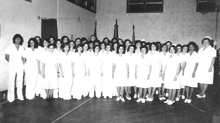 Formatura de Técnico em Enfermagem e Técnico em Radiologia (1960)